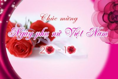 chào mừng ngày phụ nữ Việt nam 20/10