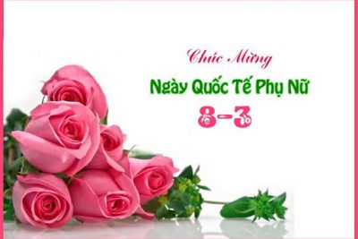 chào mừng ngày 8/3